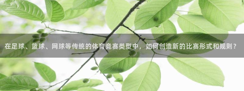 168全国统一开奖网极速赛车：在足球、篮球、网球等传统的体育竞赛类型中，如何创造新的比赛形式和规则？