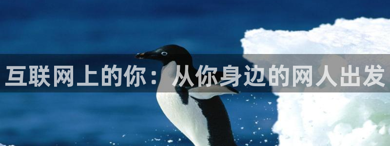 168全国统一开奖官网：互联网上的你：从你身边的网人出发