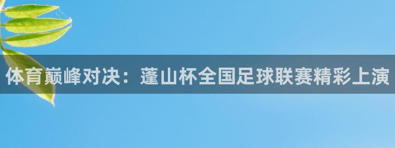 168全国开奖网平台：体育巅峰对决：蓬山杯全国足球联赛精彩上演